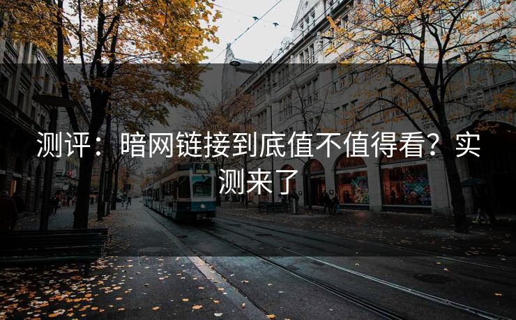 测评：暗网链接到底值不值得看？实测来了