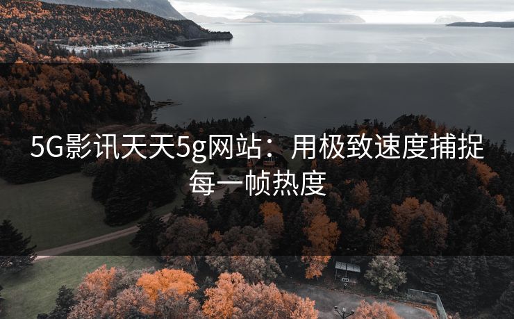 5G影讯天天5g网站：用极致速度捕捉每一帧热度